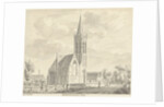 Church of Haringhuizen The Netherlands by Abraham de Haen II