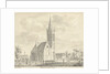 Church of Haringhuizen The Netherlands by Abraham de Haen II