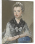 Portrait of Susanna van Os - de la Croix by Pieter Frederik de la Croix