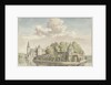 The Court of Putten and the Church of Geervliet The Netherlands by Cornelis Pronk