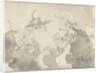 Design for ceiling painting by Jacob de Wit