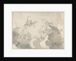 Design for ceiling painting by Jacob de Wit