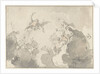 Design for ceiling painting by Jacob de Wit