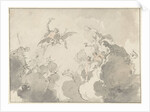 Design for ceiling painting by Jacob de Wit