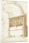 The Arch of Titus by Cornelis van Poelenburch