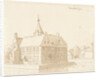 Castle Drakenburg in Baarn The Netherlands by Cornelis Pronk