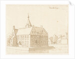 Castle Drakenburg in Baarn The Netherlands by Cornelis Pronk