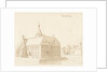 Castle Drakenburg in Baarn The Netherlands by Cornelis Pronk
