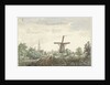 View of Leusdense road to Amersfoort The Netherlands by Jacob van Liender