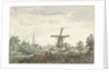 View of Leusdense road to Amersfoort The Netherlands by Jacob van Liender