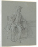 Man with stitch by Anonymous