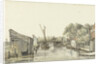 Ringdijk op de Schulpbrug by Gerrit Lamberts