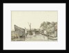 Ringdijk op de Schulpbrug by Gerrit Lamberts