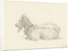 Reclining goat by Jean Bernard