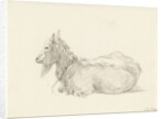 Reclining goat by Jean Bernard