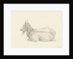 Reclining goat by Jean Bernard