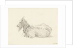 Reclining goat by Jean Bernard