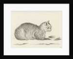 Reclining cat by Jean Bernard