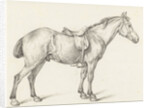 Standing horse by Jean Bernard
