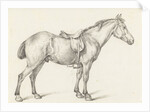 Standing horse by Jean Bernard