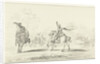 Cavalry battle by Jean Bernard