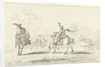 Cavalry battle by Jean Bernard