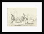 Cavalry battle by Jean Bernard