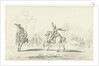 Cavalry battle by Jean Bernard