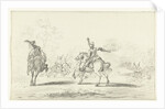 Cavalry battle by Jean Bernard