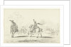 Cavalry battle by Jean Bernard