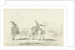 Cavalry battle by Jean Bernard