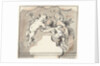 Three floating putti by Jacob de Wit
