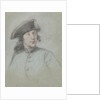 Portrait of Ludolf Bakhuysen the younger by Cornelis Troost