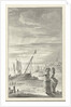 Beach with two ladies by Jacobus Buys