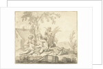 Allegory with children and Agricultural attributes by Johann Heinrich Keller II