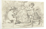 With compass and Aesculapius by Reinier Vinkeles