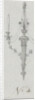 Design for a candlestick by Abraham Meertens