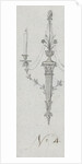 Design for a candlestick by Abraham Meertens