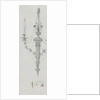 Design for a candlestick by Abraham Meertens