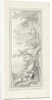 Design for a room decoration: a panel with birds by Abraham Meertens