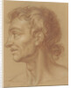 Study of a mans head by Isaac Walraven
