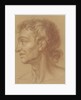 Study of a mans head by Isaac Walraven