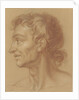 Study of a mans head by Isaac Walraven