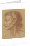 Study of a mans head by Isaac Walraven