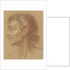 Study of a mans head by Isaac Walraven