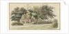 Farm between trees by Cornelis Bernardus Buijs