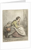 Seated Woman with a copper kettle by Abraham van Strij I