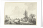 The village Blaricum The Netherlands by Nicolaas Wicart