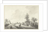 The village Blaricum The Netherlands by Nicolaas Wicart