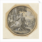 Battle Scene by Gabriel François Louis Debrie
